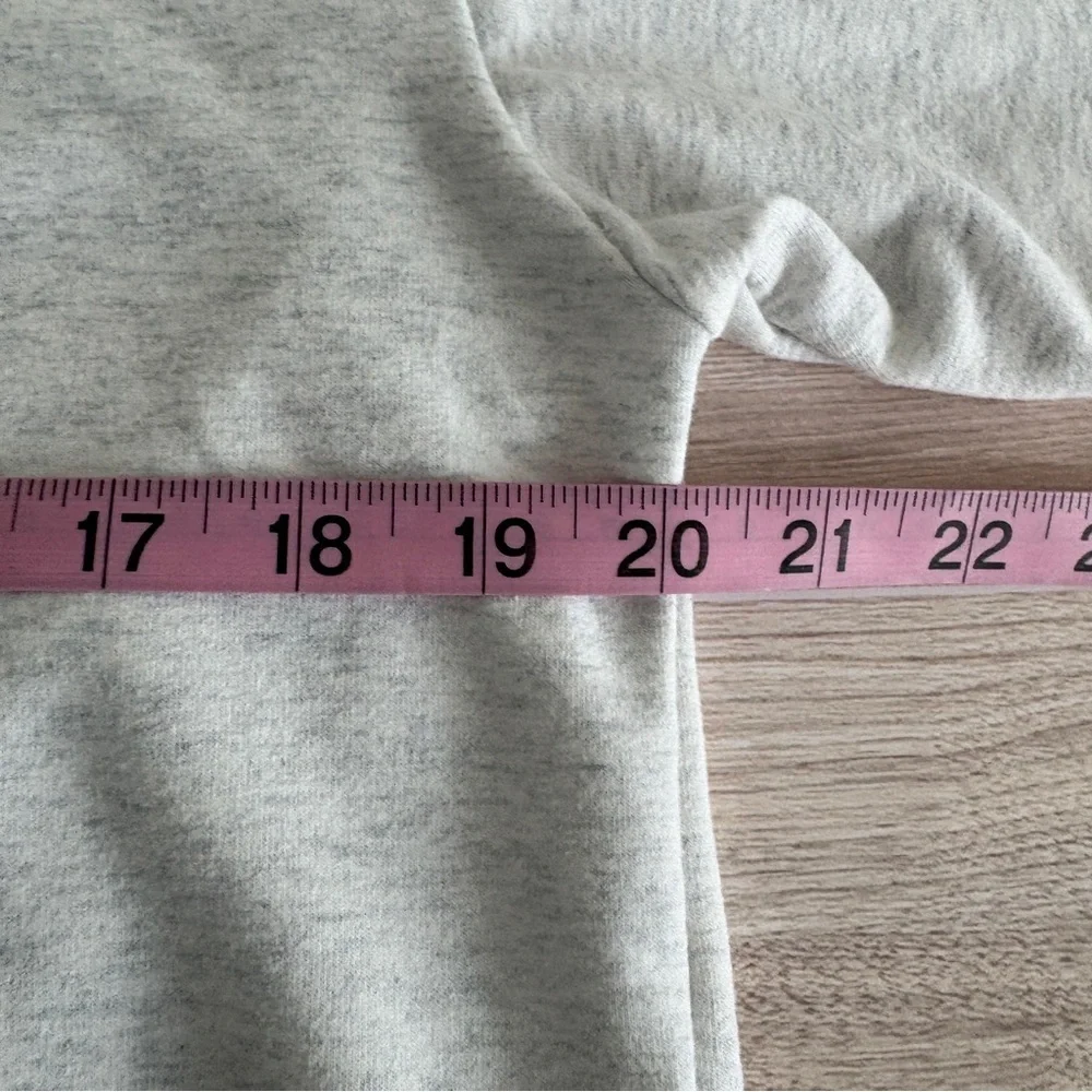 Athleta Girl Heather Gray Short Sleeve Shirt Dress